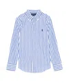 Polo Ralph Lauren Striped Shirt In Blue