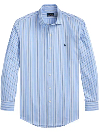 Polo Ralph Lauren Striped Shirt In Blue
