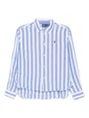 Polo Ralph Lauren Striped Shirt In Blue