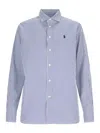 Polo Ralph Lauren Cotton Stripe Shirt In Blue