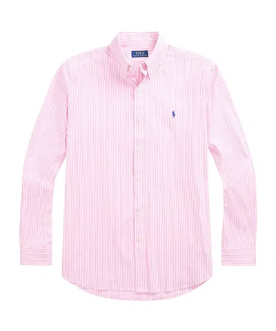 Polo Ralph Lauren Striped Shirt In Pink