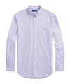 Polo Ralph Lauren Striped Shirt In Purple