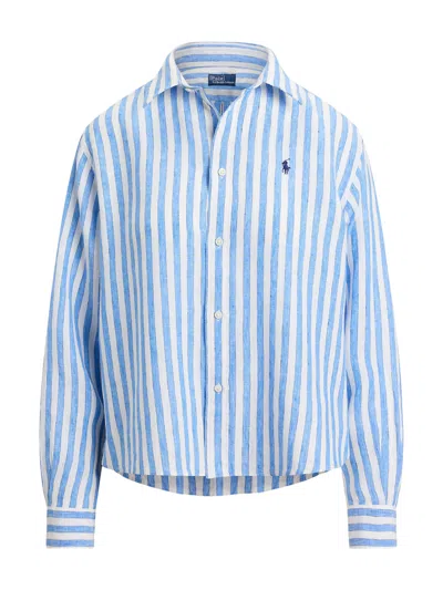 Polo Ralph Lauren Striped Shirt In White