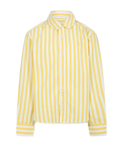 Polo Ralph Lauren Kids' Striped Shirt In White