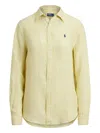 Polo Ralph Lauren Striped Shirt In Yellow