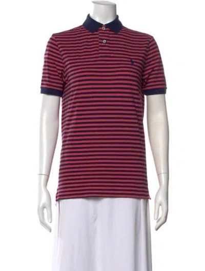 Pre-owned Polo Ralph Lauren Striped Short Sleeve Polo In Multicolor