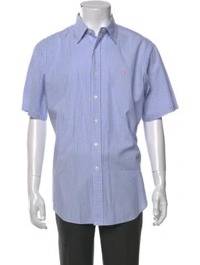 Pre-owned Polo Ralph Lauren Striped Short Sleeve Shirt In Multi