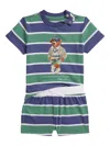 Polo Ralph Lauren Baby Boys Polo Bear Tee & Shorts Set