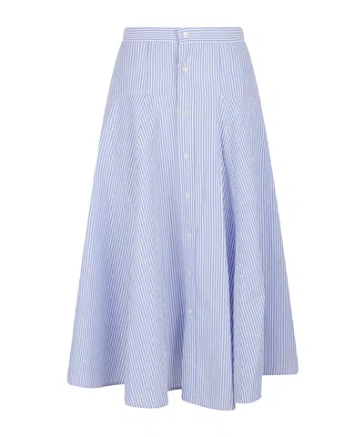POLO RALPH LAUREN STRIPED SKIRT