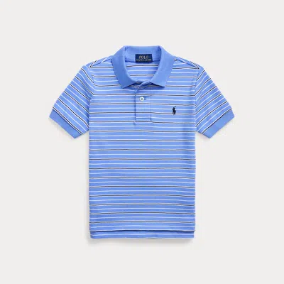 POLO RALPH LAUREN STRIPED SOFT COTTON POLO SHIRT