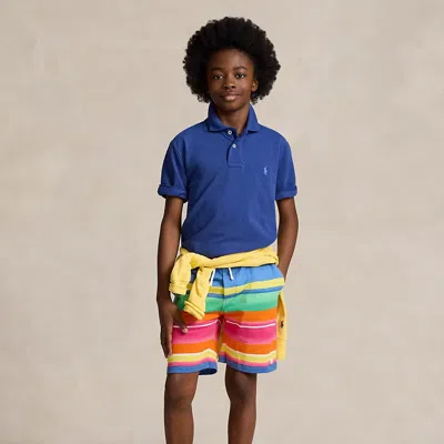 Polo Ralph Lauren Kids' Striped Spa Terry Short In Marias Stripe