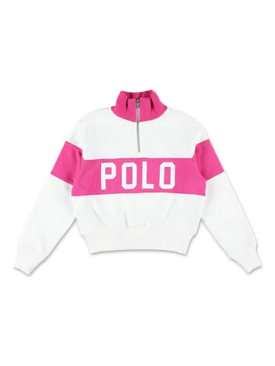 POLO RALPH LAUREN STRIPED SWEATSHIRT