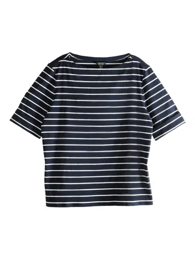 Polo Ralph Lauren Striped T-shirt In Black