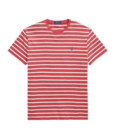 Polo Ralph Lauren Striped T-shirt In Red