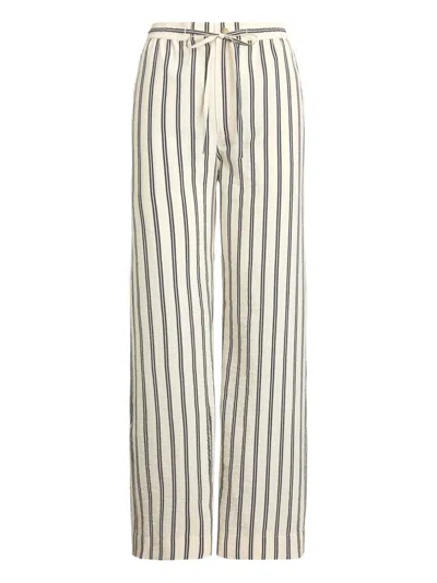 POLO RALPH LAUREN STRIPED TROUSERS
