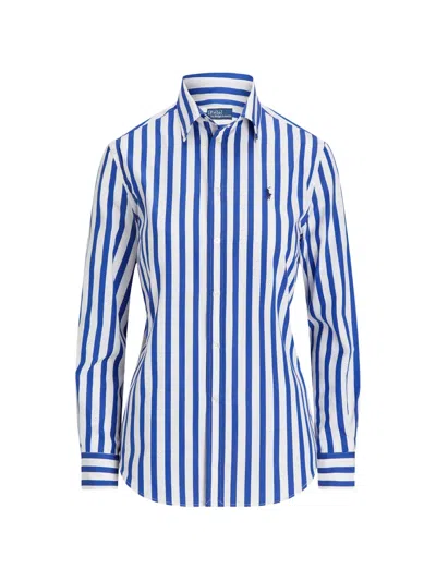 Polo Ralph Lauren Stripe-pattern Cotton Shirt In Multi