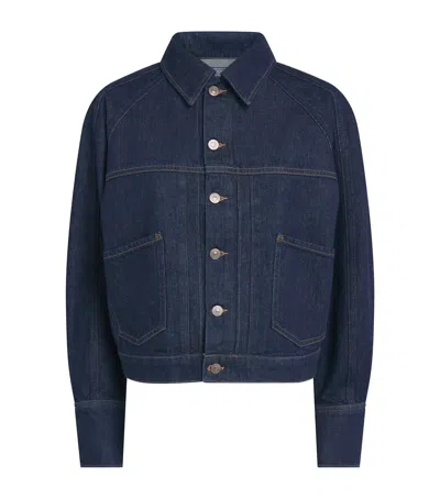 Polo Ralph Lauren Structured Denim Jacket In Blue