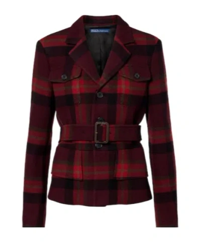 Polo Ralph Lauren Stylish Plaid Suit In Black