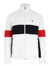 Polo Ralph Lauren Block Design High Collar Sweatshirt With Pockets