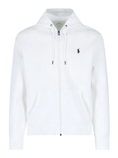 POLO RALPH LAUREN SUDADERA - BLANCO