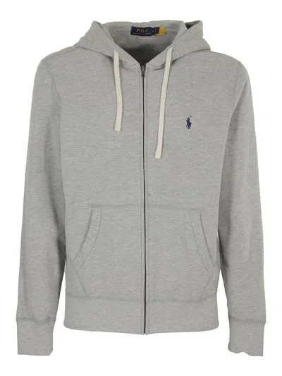 POLO RALPH LAUREN SUDADERA - GRIS OSCURO