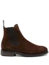 Polo Ralph Lauren Asher Suede Chelsea Boots In Brown