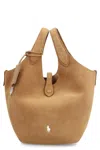Polo Ralph Lauren Suede Bucket Bag