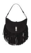 Polo Ralph Lauren Suede Fringe Shoulder Bag