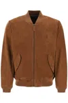 POLO RALPH LAUREN SUEDE LEATHER BOMBER JACKET