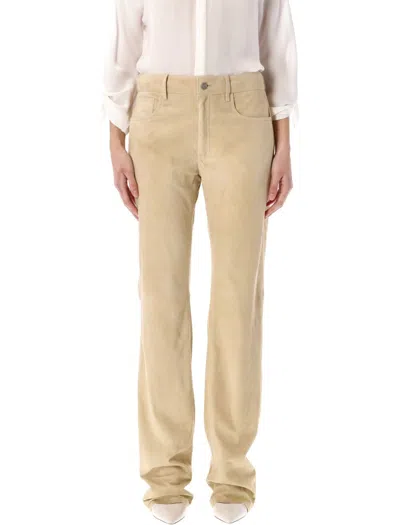 POLO RALPH LAUREN POLO RALPH LAUREN SUEDE LEATHER TROUSERS