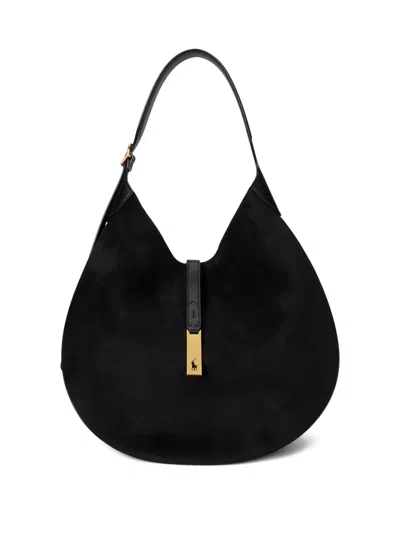 Polo Ralph Lauren Suede Shoulder Bag