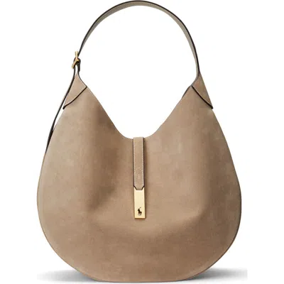 POLO RALPH LAUREN POLO RALPH LAUREN SUEDE SHOULDER BAG
