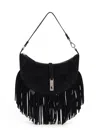 Polo Ralph Lauren Suede Shoulder Bag With Fringes