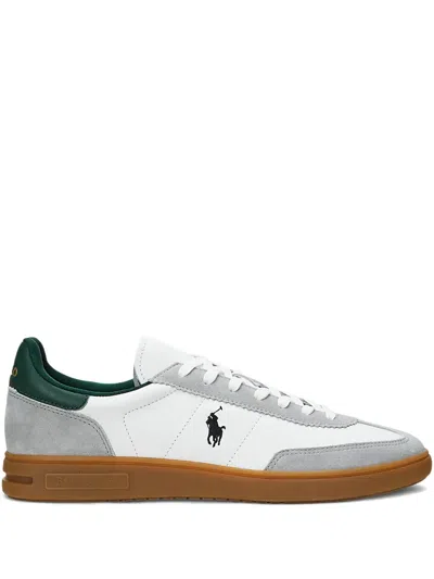 Polo Ralph Lauren Suede Sneakers In Multi