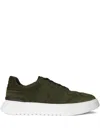 Polo Ralph Lauren Suede Sneakers In Animal Print