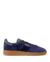 Polo Ralph Lauren Suede Sneakers In Blue