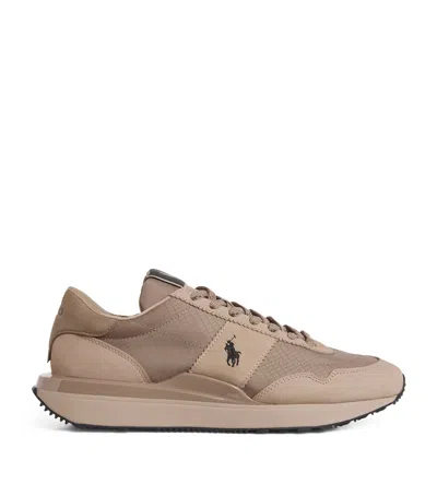 Polo Ralph Lauren Suede Train 89 Trainers In White