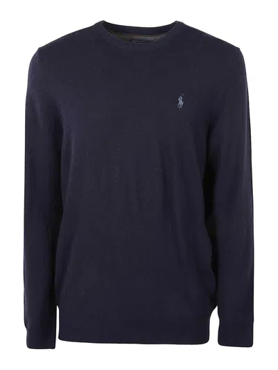 Polo Ralph Lauren Long Sleeve Pullover In Azul
