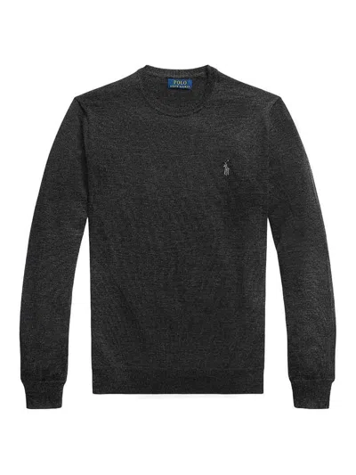POLO RALPH LAUREN SUÉTER CUELLO REDONDO - NEGRO