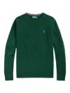 Polo Ralph Lauren Classic Crewneck Sweater In Deep Green In Green
