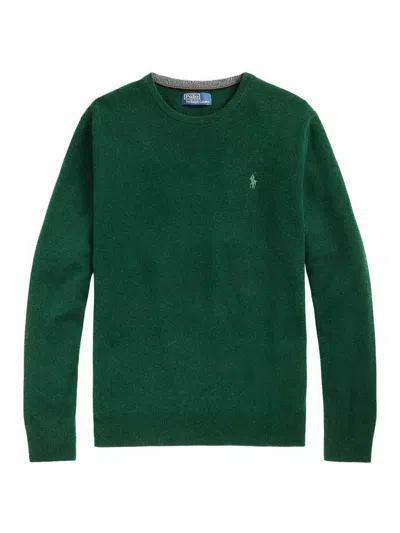 POLO RALPH LAUREN SUÉTER CUELLO REDONDO - VERDE