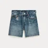 Polo Ralph Lauren Big Boys Sullivan Slim Cutoff Denim Shorts In Falcconn