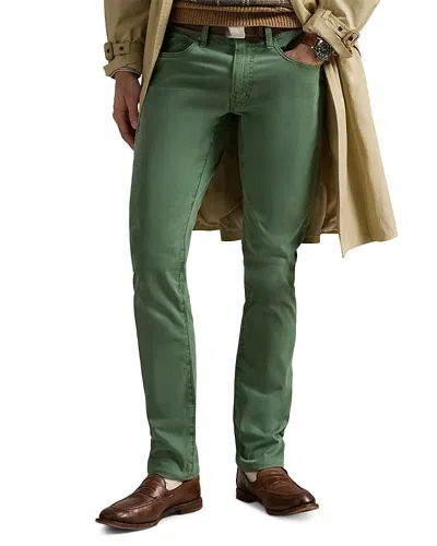 Polo Ralph Lauren Sullivan Slim Stretch Twill Pants In Green