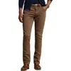 Polo Ralph Lauren Sullivan Slim Tapered Leg Knit Pants In Dark Brown