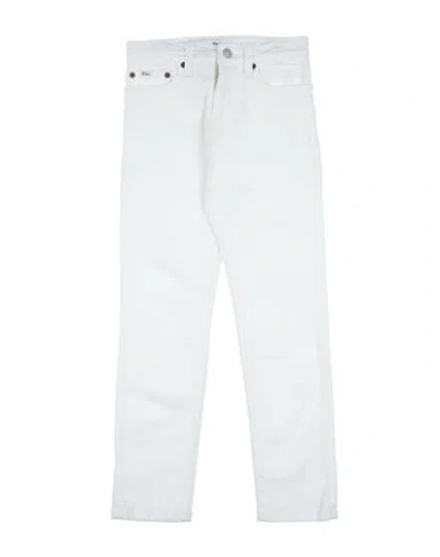 Polo Ralph Lauren Babies'  Sullivan Slm-bottoms-denim Toddler Boy Jeans White Size 5 Cotton, Elasterell-p, El