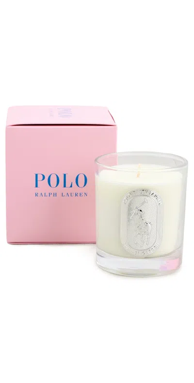 Polo Ralph Lauren Summer Garden Candle Summer Garden One Size In Pink