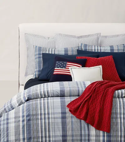 Polo Ralph Lauren Summer Hill Oxford Pillowcase In Blue