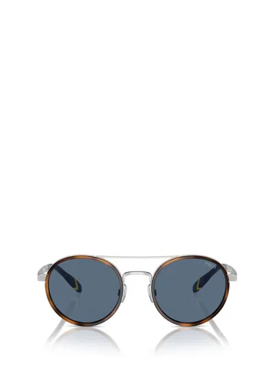 Polo Ralph Lauren Sunglasses In Havana / Silver