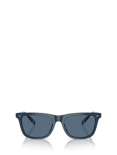 Polo Ralph Lauren Sunglasses In Shiny Navy Blue