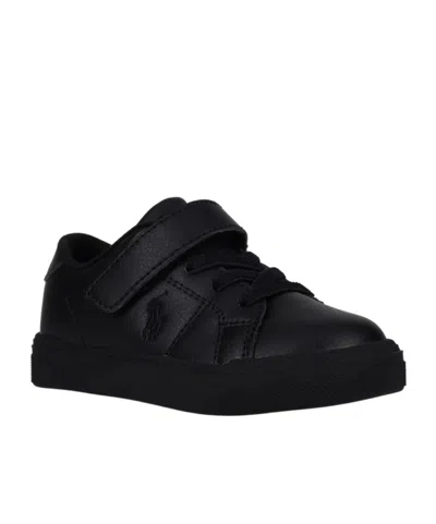 Polo Ralph Lauren Sutton Low-top Sneakers In Black